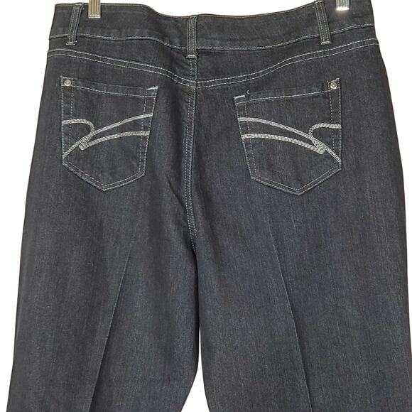 Nine West Womens Jeans Plus Size 18 Bootcut High Waist Rise Stretch - Picture 3 of 7